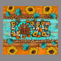 Sunflower Leopard Thanksgiving Love Vintage Tee | Teevron