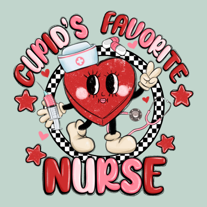 Cupids Favorite Nurse Zipper Hoodie by MaliasSmallBusiness | Teevron