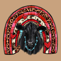 Valentines Black Angus  Rainbow Vintage Tee | Teevron