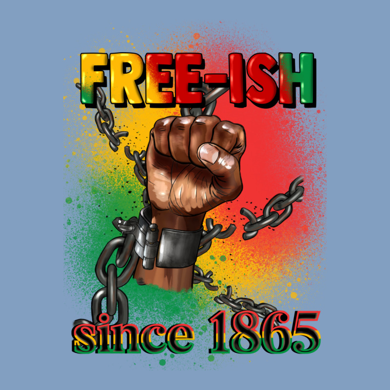 Free Ish Since 1865 Juneteenth Urban Hoodie by CowGirlArtShop | Teevron