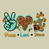 Peace Love Jesus Heavy Core Tee | Teevron