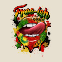 Free Ish Juneteenth Lips Urban Hoodie | Teevron