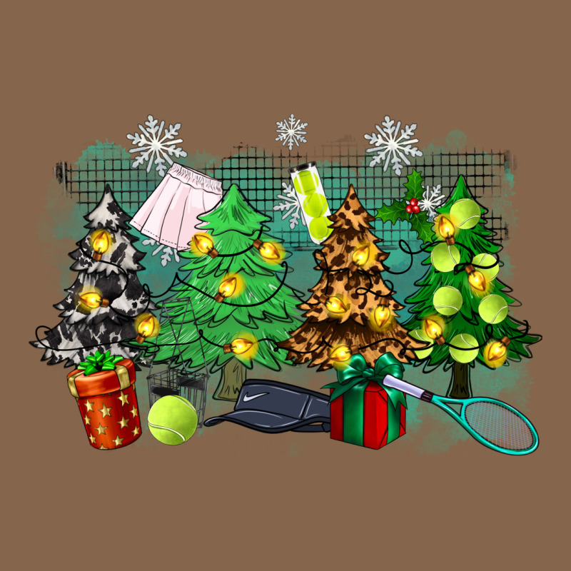 Christmas Trees With Tennis Premium Tee by Zillion Design Studio | Teevron