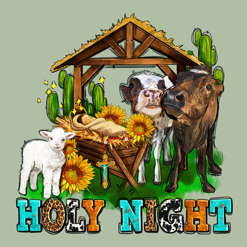 Holy Nıght Cows And Sunflowers Urban Heavy Tee by AdoDesignShop | Teevron