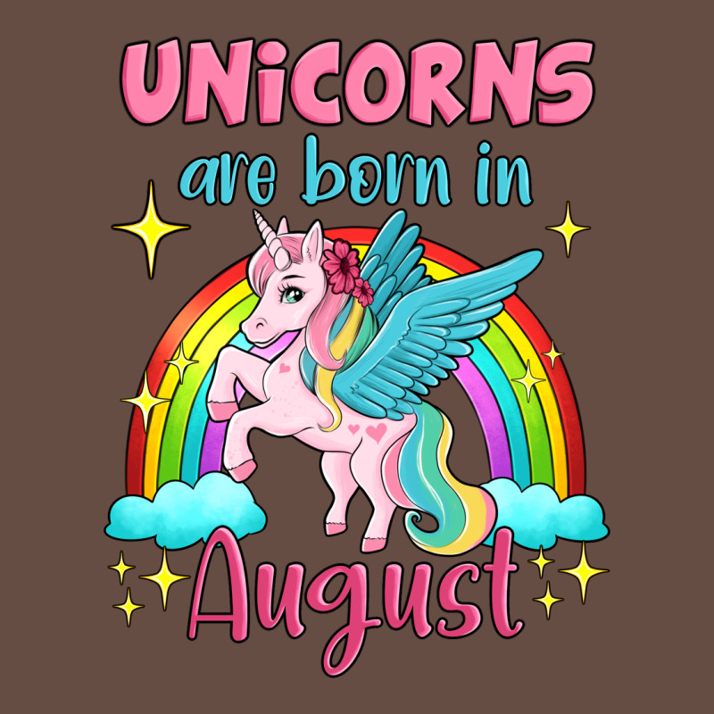 Unicorns Are Born In August Long Sleeve Tee by Jasminsmagicworld | Teevron