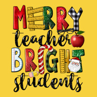 Merry Teacher Bright Students Christmas Premium Sweatshirt | Teevron