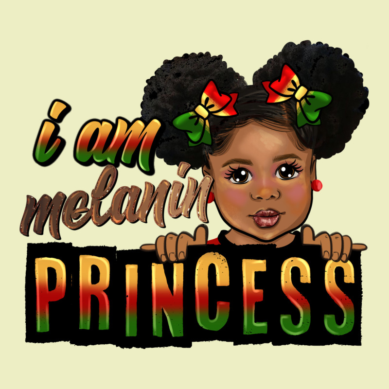 I Am Melanin Princess Black Peekaboo Urban Hoodie by CowGirlArtShop | Teevron