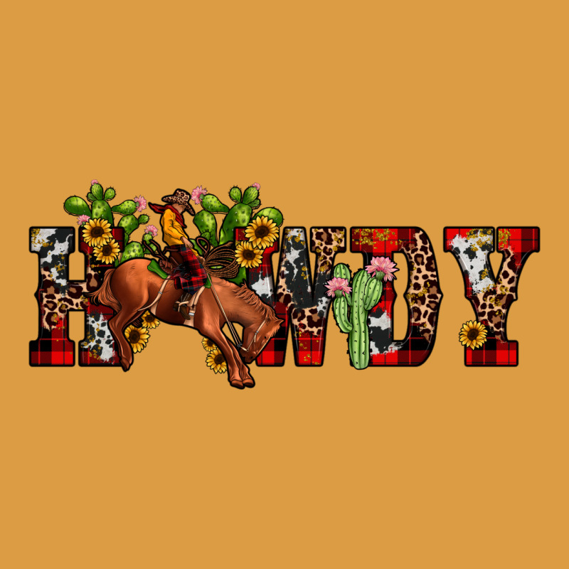 Christmas Howdy Bronco Rodeo Urban Heavy Tee by JahusDesignShop | Teevron