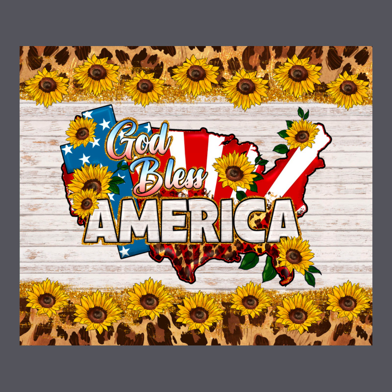 God Bless America Vintage Hoodie by HRA Design Shop | Teevron