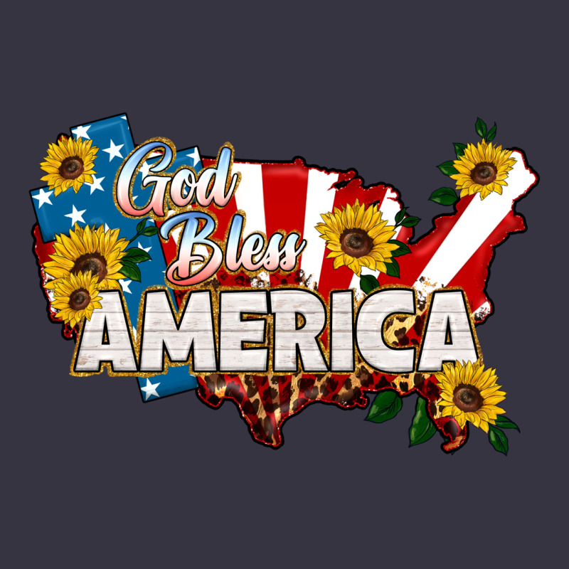 God Bless America Vintage Hoodie by HRA Design Shop | Teevron