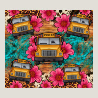 School Bus Leopard Cowhide Heavy Core Tee | Teevron