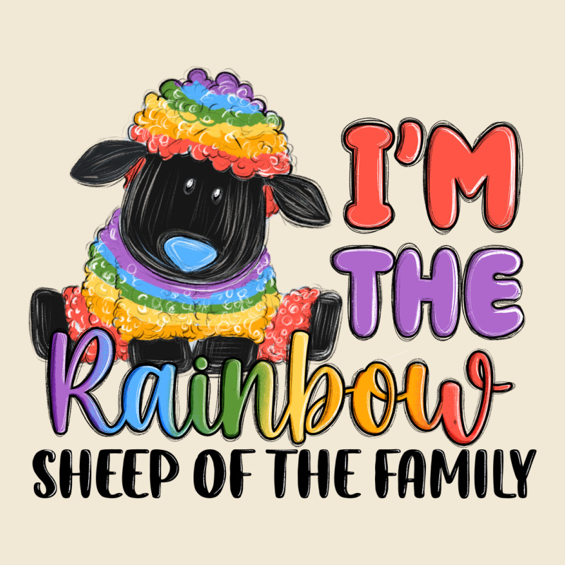 I'm The Rainbow Sheep Of The Family Ladies Tee by MaliasSmallBusiness | Teevron