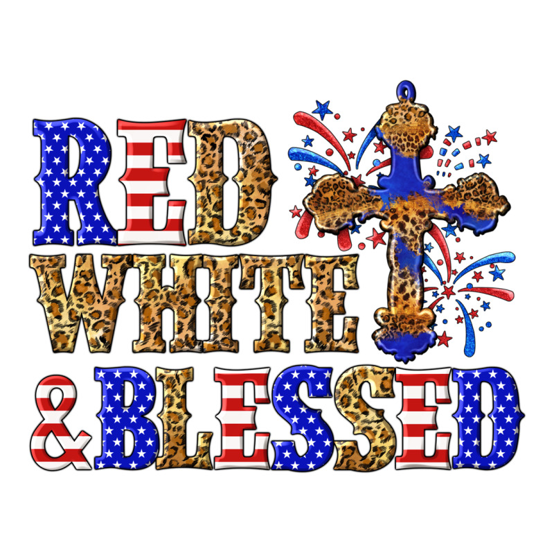Red White And Blessed Premium Tee by texasbilliewilder | Teevron