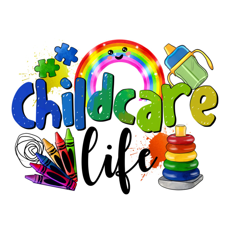 Childcare Life Premium Sweatshirt by LillyAllenDesigns | Teevron