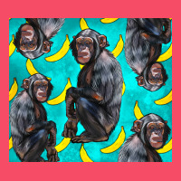 Chimpanzee And Banana Premium Sweatshirt | Teevron
