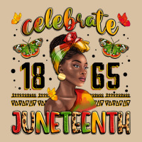 Celebrate 1865 Juneteenth With Black Woman Heavyweight Hoodie | Teevron