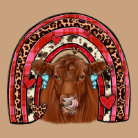 Valentines Red Angus Rainbow Vintage Tee | Teevron
