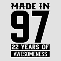 Made In 97 22 Years Of Awesomeness Premium Hoodie | Teevron