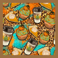 Autumn Cupcakes Seamless Pattern Vintage Tee | Teevron