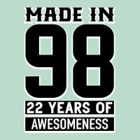 Made In 98 22 Years Of Awesomeness Premium Hoodie | Teevron