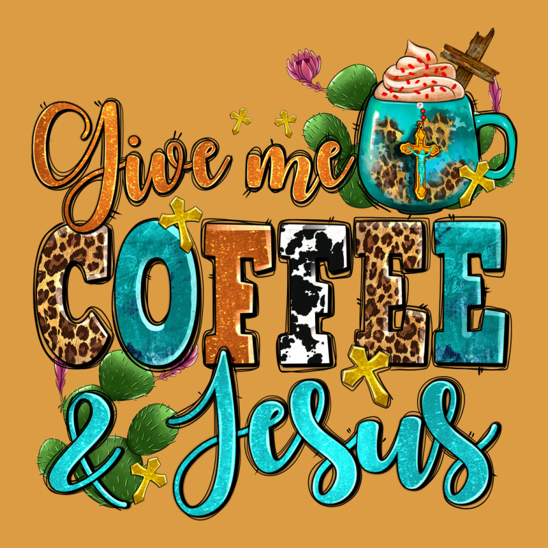 Gıve Me Coffee And Jesus Urban Heavy Tee by AdoDesignShop | Teevron