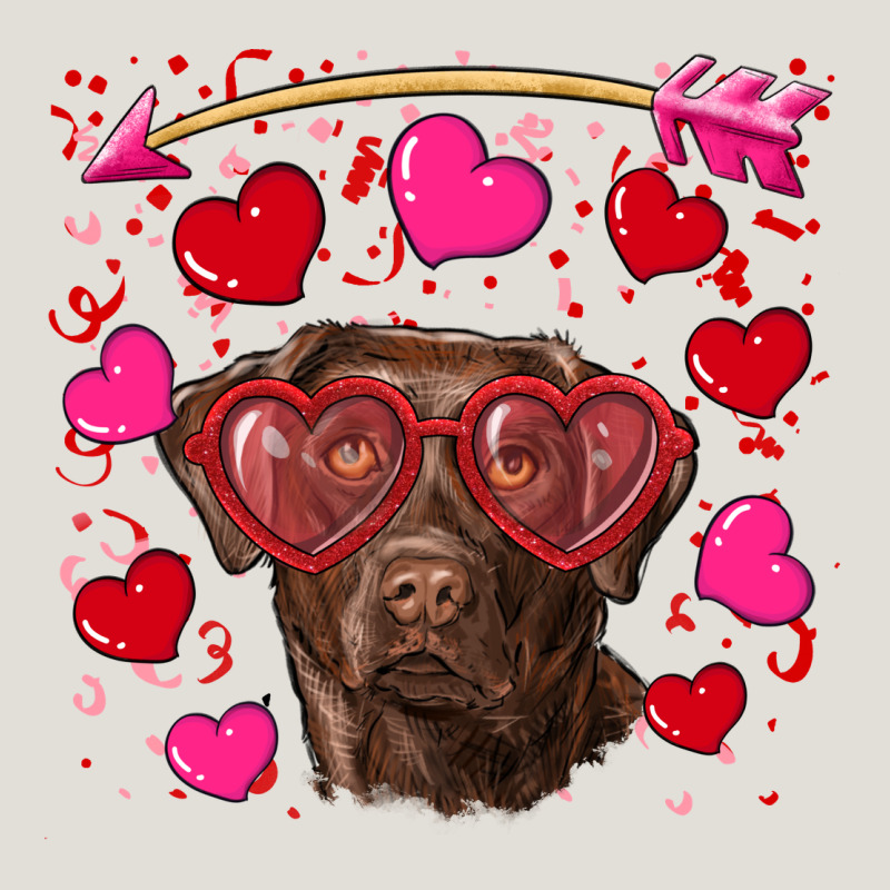 Valentine's Day  Labrador Retriever Heavy Core Tee by RanaPortraitStore | Teevron