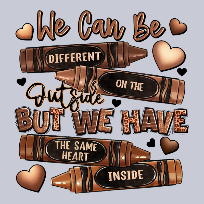 We Can Be Different On The Outside But We Have The Heavyweight Hoodie by LillyAllenDesigns | Teevron