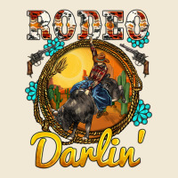 Western Rodeo Darlin' Sunset Sunflowers Weapon Premium Tee | Teevron