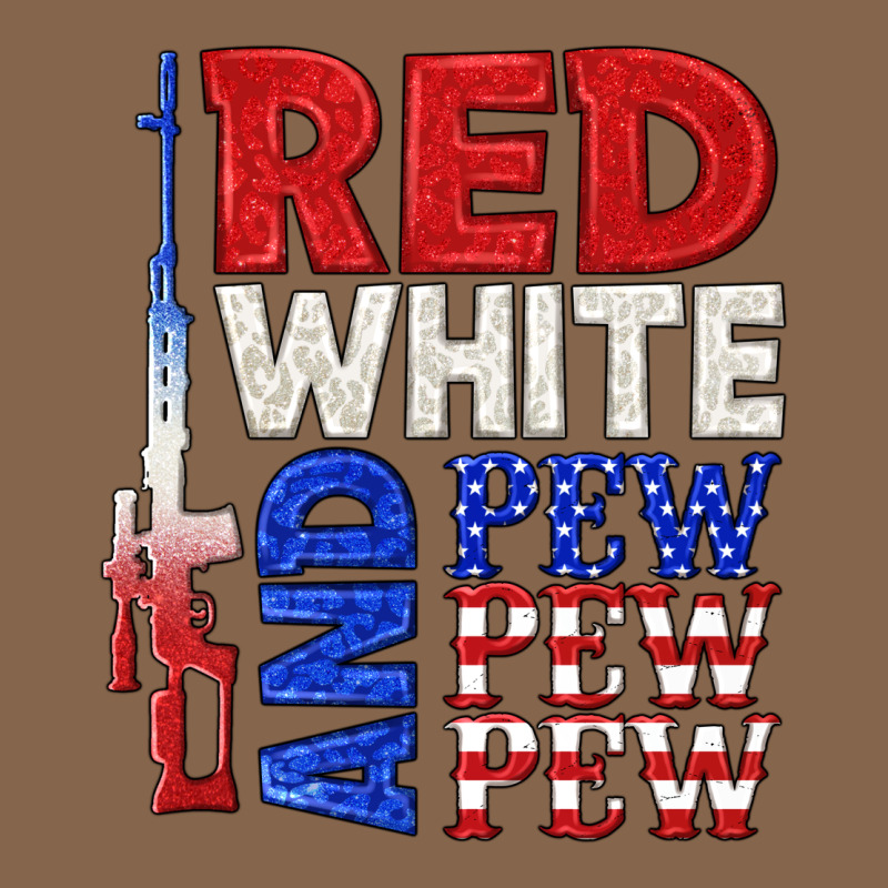 Red White And Pew Pew Pew Premium Tee by texasbilliewilder | Teevron