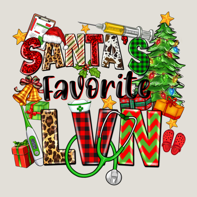 Santa's Favorite Lvn Heavy Core Tee by Zillion Design Studio | Teevron