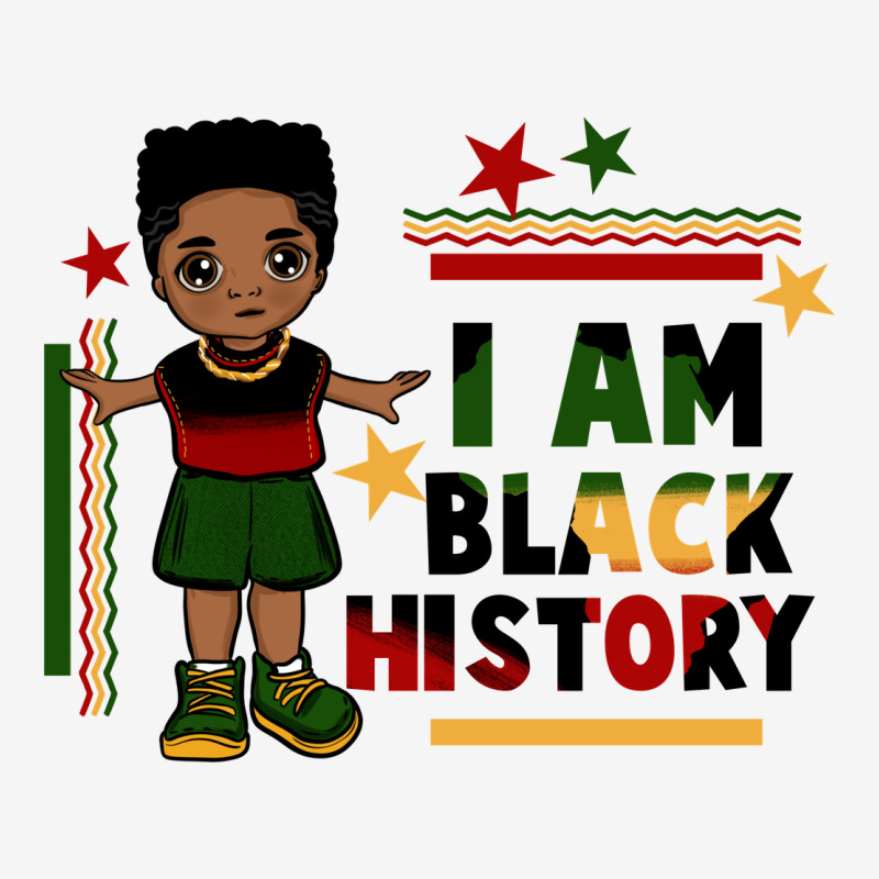 I Am Black History Black Boy  Juneteenth Urban Hoodie by CowGirlArtShop | Teevron