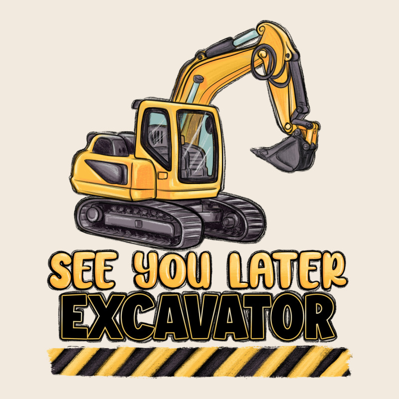 See You Later Excavator Zipper Hoodie by MaliasSmallBusiness | Teevron