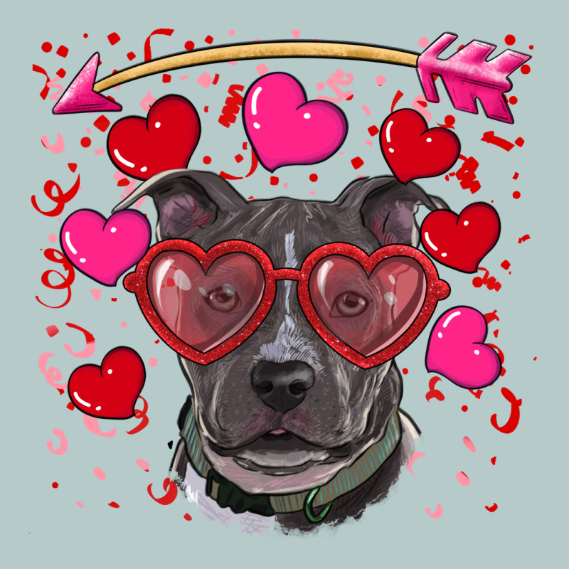 Valentine's Day  Pitbull Heavy Core Tee by RanaPortraitStore | Teevron