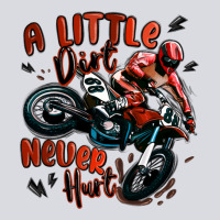 A Little Dirt Never Hurt Dirt Bike Zipper Hoodie | Teevron