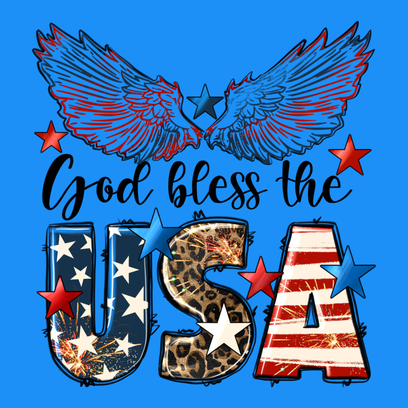 Western God Bless The Usa 4th Of July Classic Tee by LillyAllenDesigns | Teevron