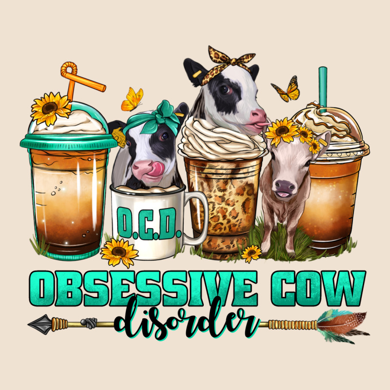 Ocd Obsessive Cow Disorder Coffee Cups Urban Heavy Tee by Jasminsmagicworld | Teevron