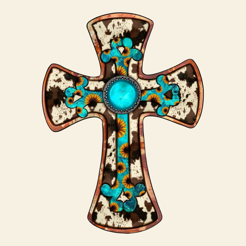 Cowhide Gemstone  Cross Vintage Tee by JahusDesignShop | Teevron
