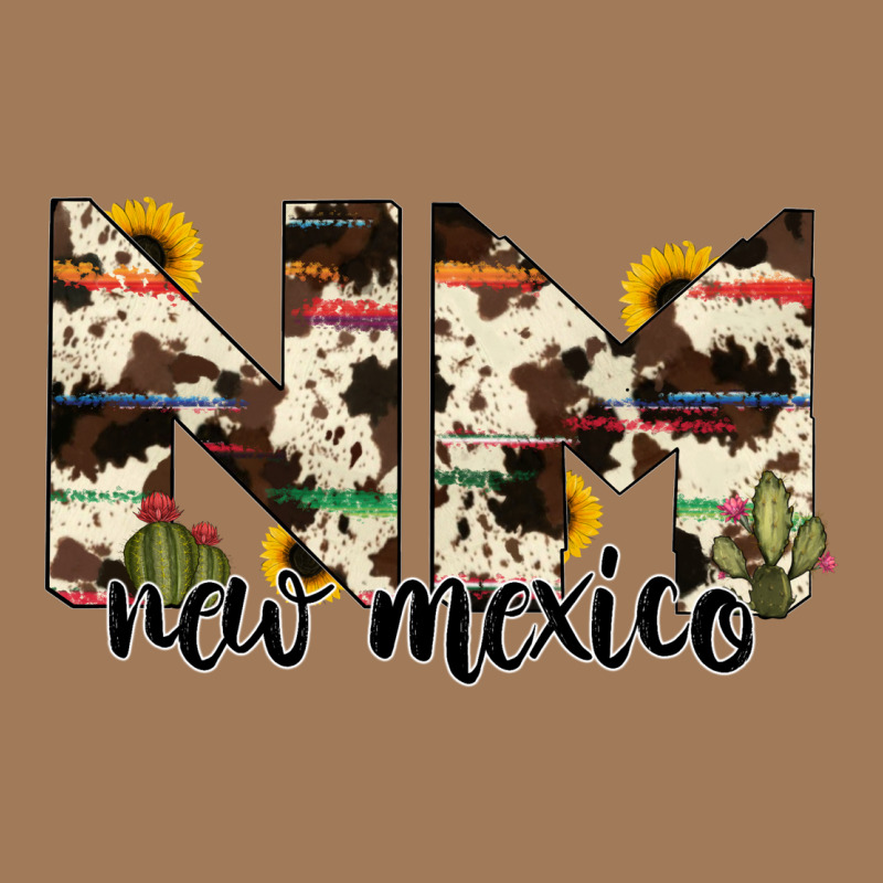 New Mexico State Cowhide Serape Cactus Classic Tee by RanaPortraitStore | Teevron