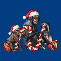 Christmas Chimpanzee And Gorilla Premium Sweatshirt | Teevron