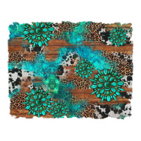 gemstone wood and cowhide background | Teevron