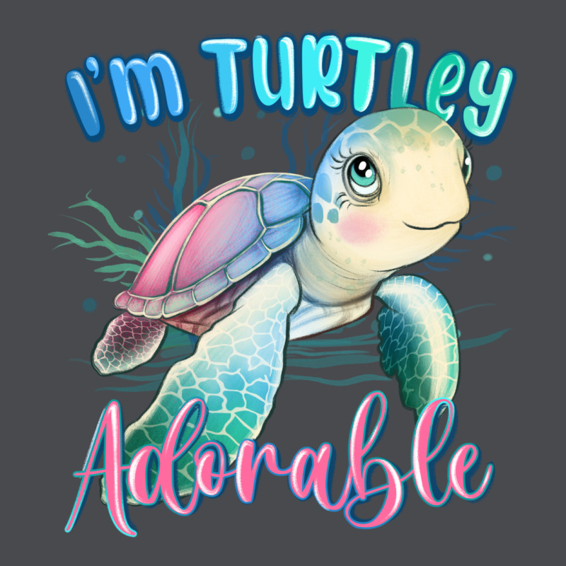 Im Turtley Adorable Turtle Zipper Hoodie by MaliasSmallBusiness | Teevron