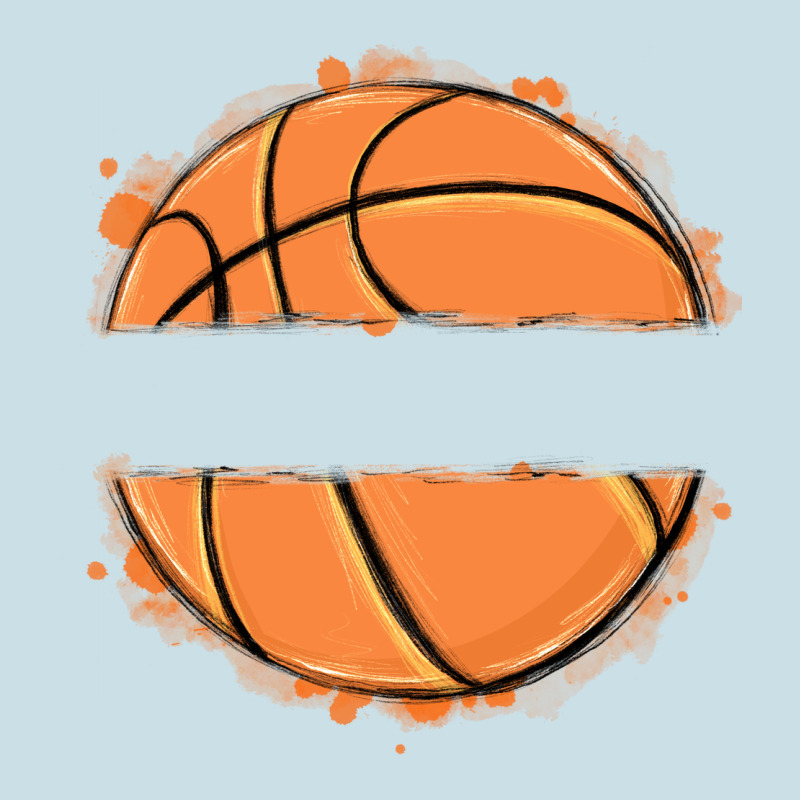 Custom Basketball Ladies Tee by MaliasSmallBusiness | Teevron