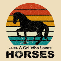 Just A Girl Who Loves Horses Premium Hoodie | Teevron