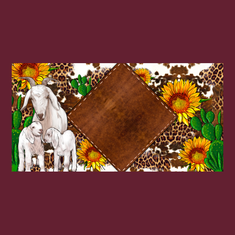 Baby Goats And Sunflower And Cactus With Cowhide License Plate Classic Tee by Artiststas | Teevron