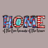 Home Of The Because Of The Brave Vintage Hoodie | Teevron