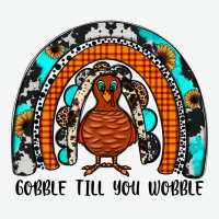 Gobble Till You Wobble Rainbow Urban Heavy Tee | Teevron