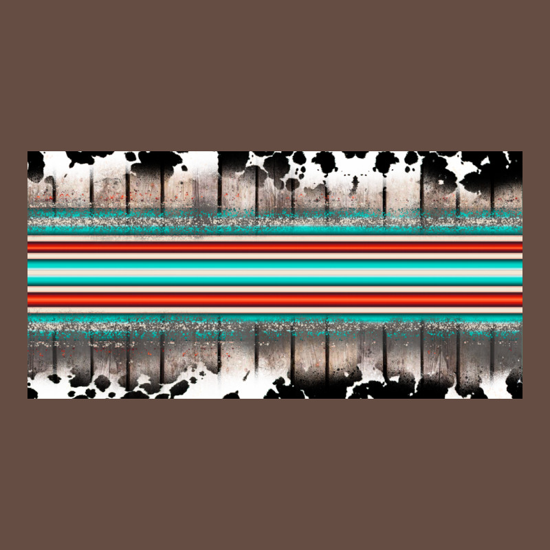 Western Cowhide Serape Sunflower Mama License Plate Long Sleeve Tee by BarkalooDesign | Teevron