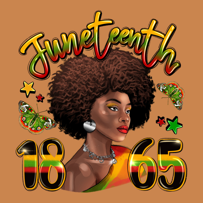 Juneteenth 1865 Black Woman Heavyweight Hoodie by LillyAllenDesigns | Teevron