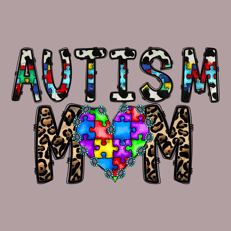 Autism Mom Vintage Hoodie by CowhideDigitalArt | Teevron
