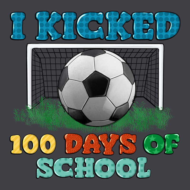 I Kicked 100 Days Of School Heavyweight Hoodie by LillyAllenDesigns | Teevron